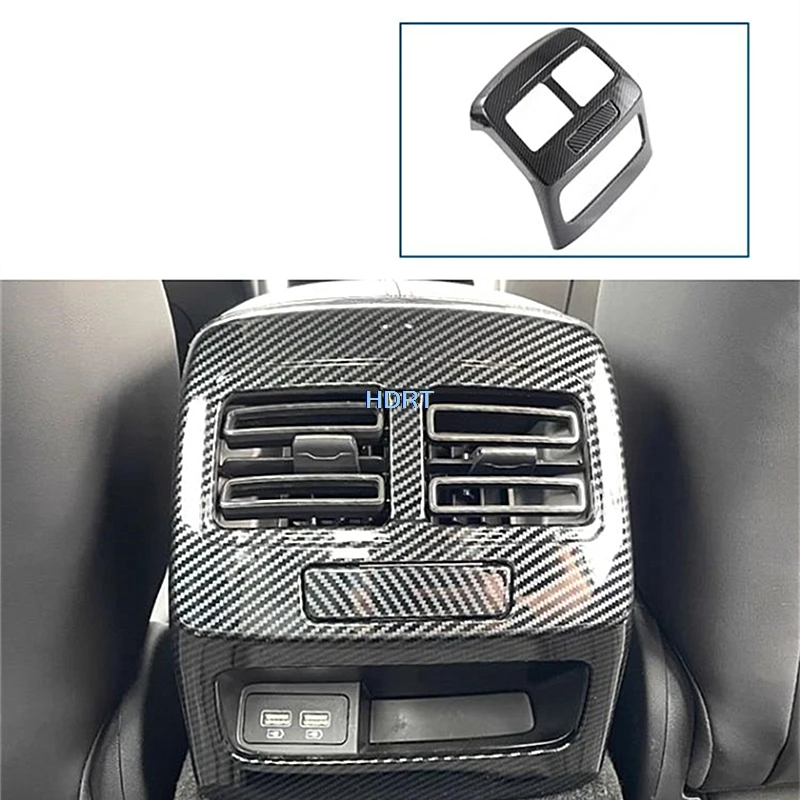 

Для BYD Destroyer 05/Chaser 05/Chazor/King DM-i 2022 + интерьерная Обложка из углеродного волокна для вентиляционного отверстия автомобиля