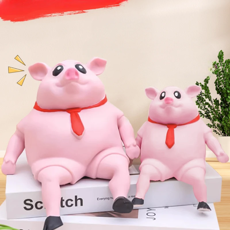 

Net Red Extractor Powder Skin Pig Total Gorilla Pinch Music Funny Slow Rebound Decompression Vent Home Accessories Figurine