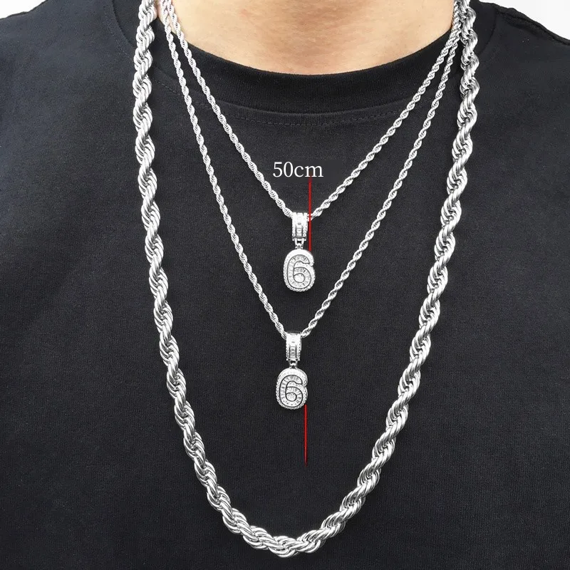 Цифровое ожерелье Drake 6 Бог мужская утка полная кристаллов кулон рэп хип-хоп