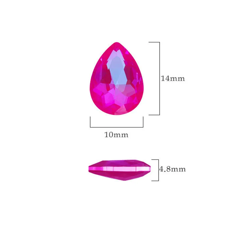 10 шт. медные Подвески с двумя отверстиями х14 мм