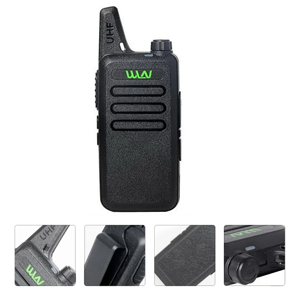 

1PC Practical Electric Portable Walkie-talkie Intercom for Outdoor Hiking