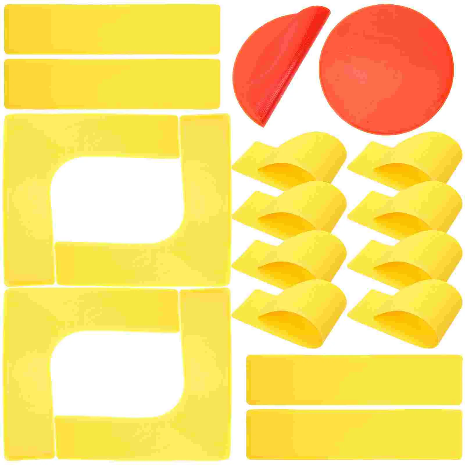 

Sports Rug Sticker Marker Pad Flat Spot Markers Tennis Court Activity Walker Pvc Kids Football Training Aids Child