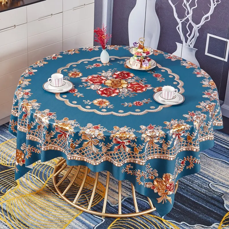 

Light much wind round protection against oil water hot PVC tablecloth_Jes2695