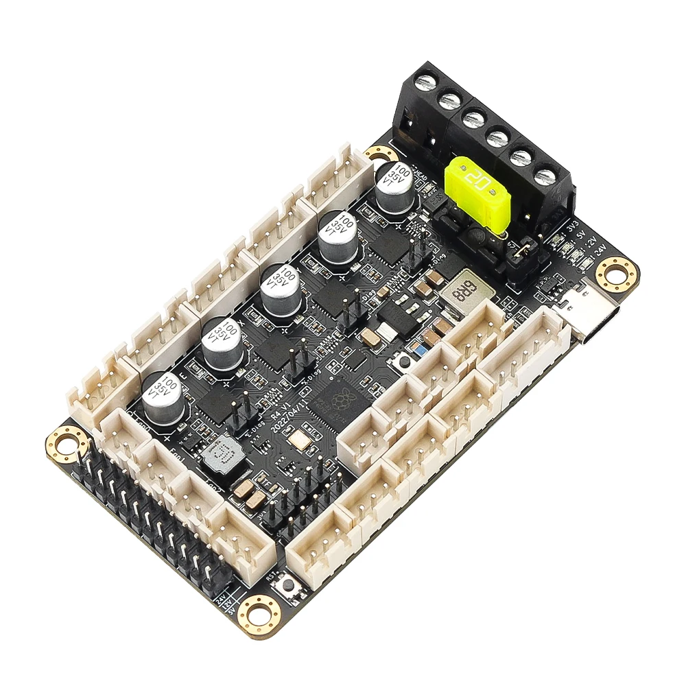 Материнская плата FYSETC R4 Adopt Raspberry Pi Arm Cortex-M0 + и master RP2040 с Type C для 3D-принтеров Voron V0 |