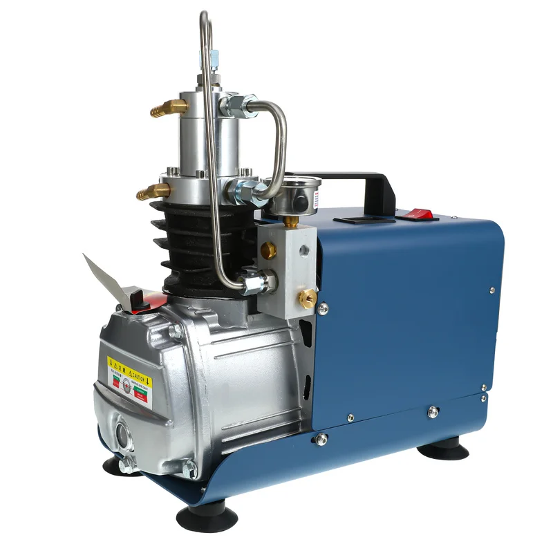 

220V 300BAR 30MPA 4500PSI Electric Air Compressor High Pressure Air Pump for Pneumatic Airgun Scuba Rifle PCP Inflator