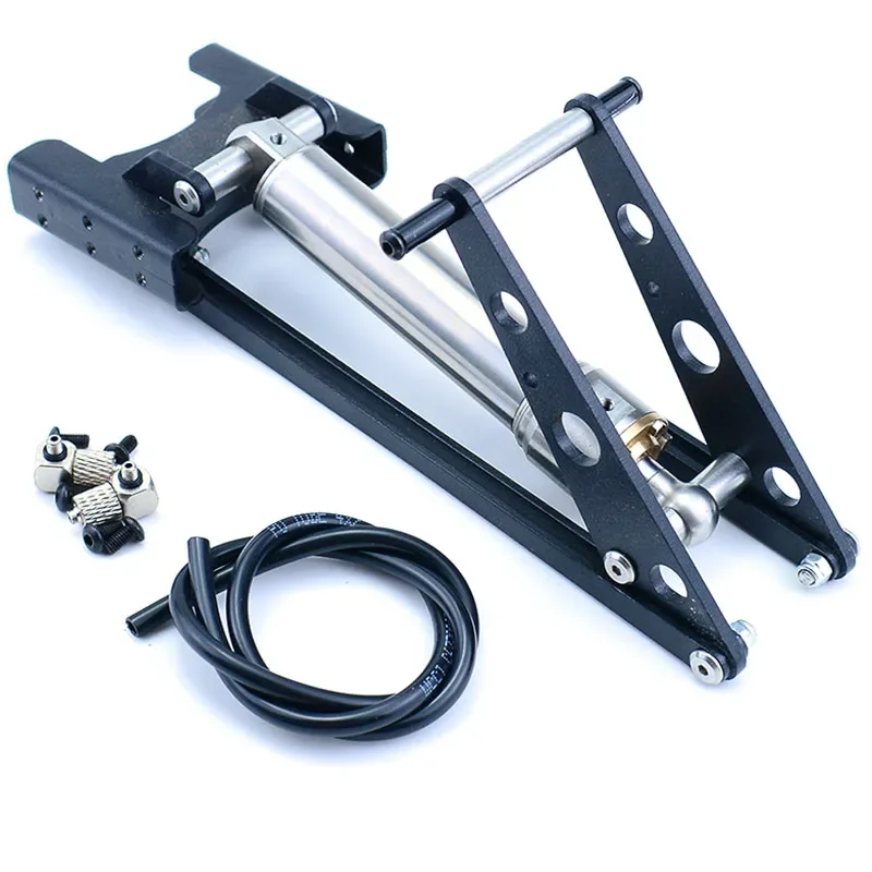 Радиоуправляемый грузовик самосвал металлический гидравлический центральный