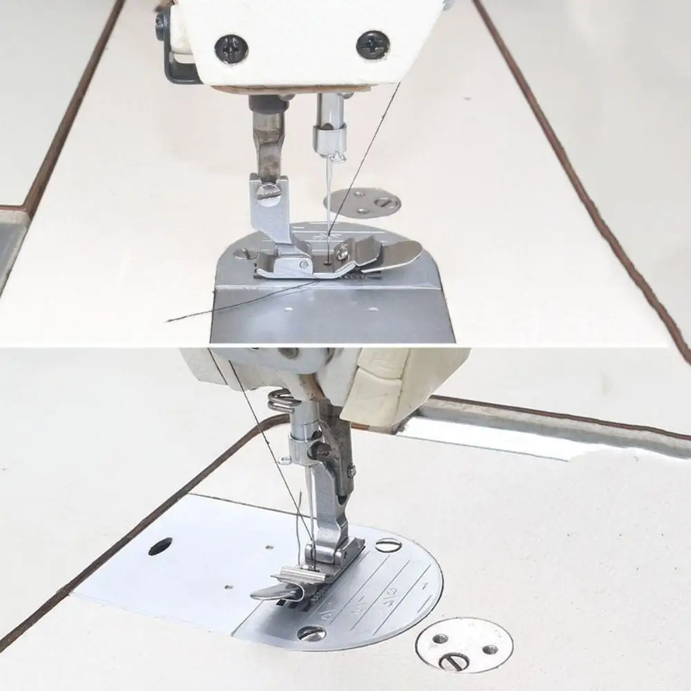 Стальная Складная прижимная лапка с краями для шитья регулируемой окантовкой