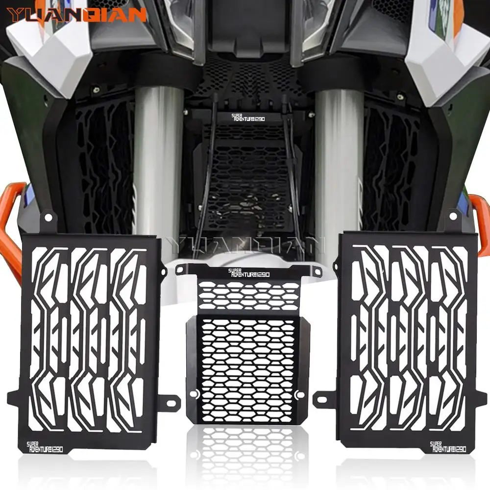 

Аксессуары для мотоциклов 1290 Super Adventure ADV S/R 2021 2022 2023, защитные радиаторы масляный охладитель, Защитная крышка для радиатора