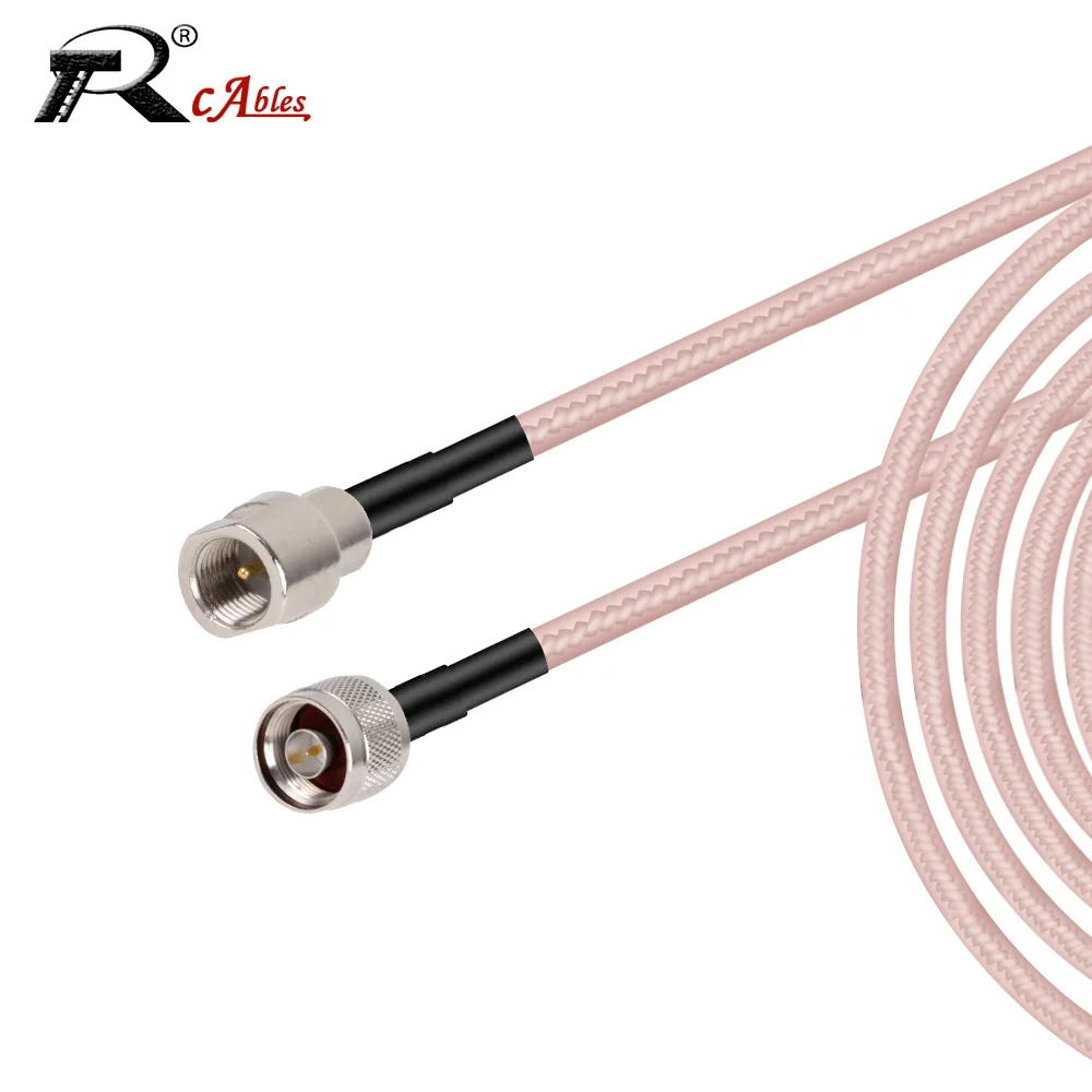 

Коннектор FME «штырь-штырь», коаксиальный радиочастотный адаптер стандарта R316, кабель для ТВ-приставки, «сделай сам», Джампер