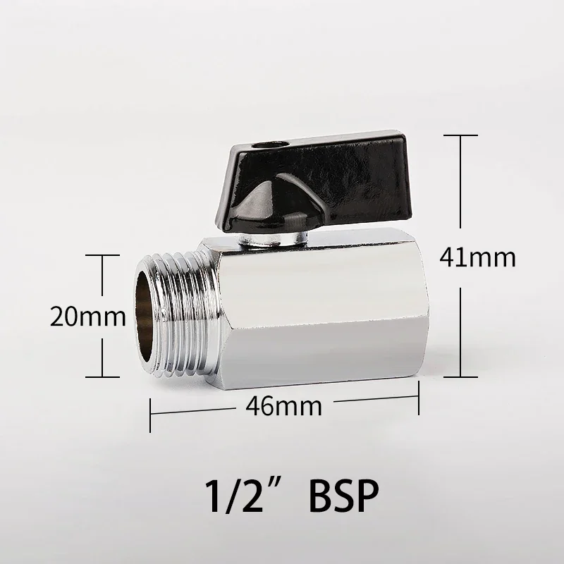 

Латунные шаровые краны 1/8", 1/4", 3/8", 1/2" BSP