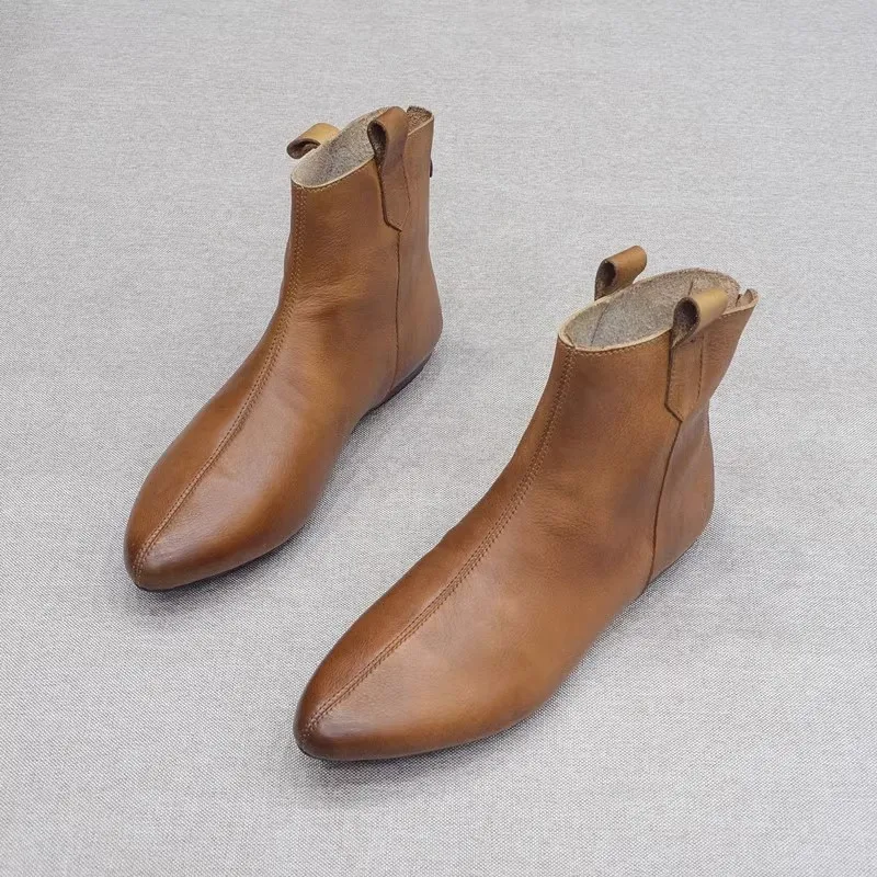 

Ботинки в ковбойском стиле для женщин, модная повседневная обувь для вечеринок в британском стиле, известные Брендовые женские сапоги