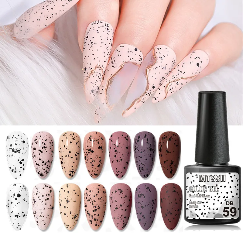 

Mtssii Jelly Eggshell Gel Nail Polish Semi Permanent Yogurt Nail Gel Soak Off UV Led Gel Varnish Nail Art Manicure Base Top Coat