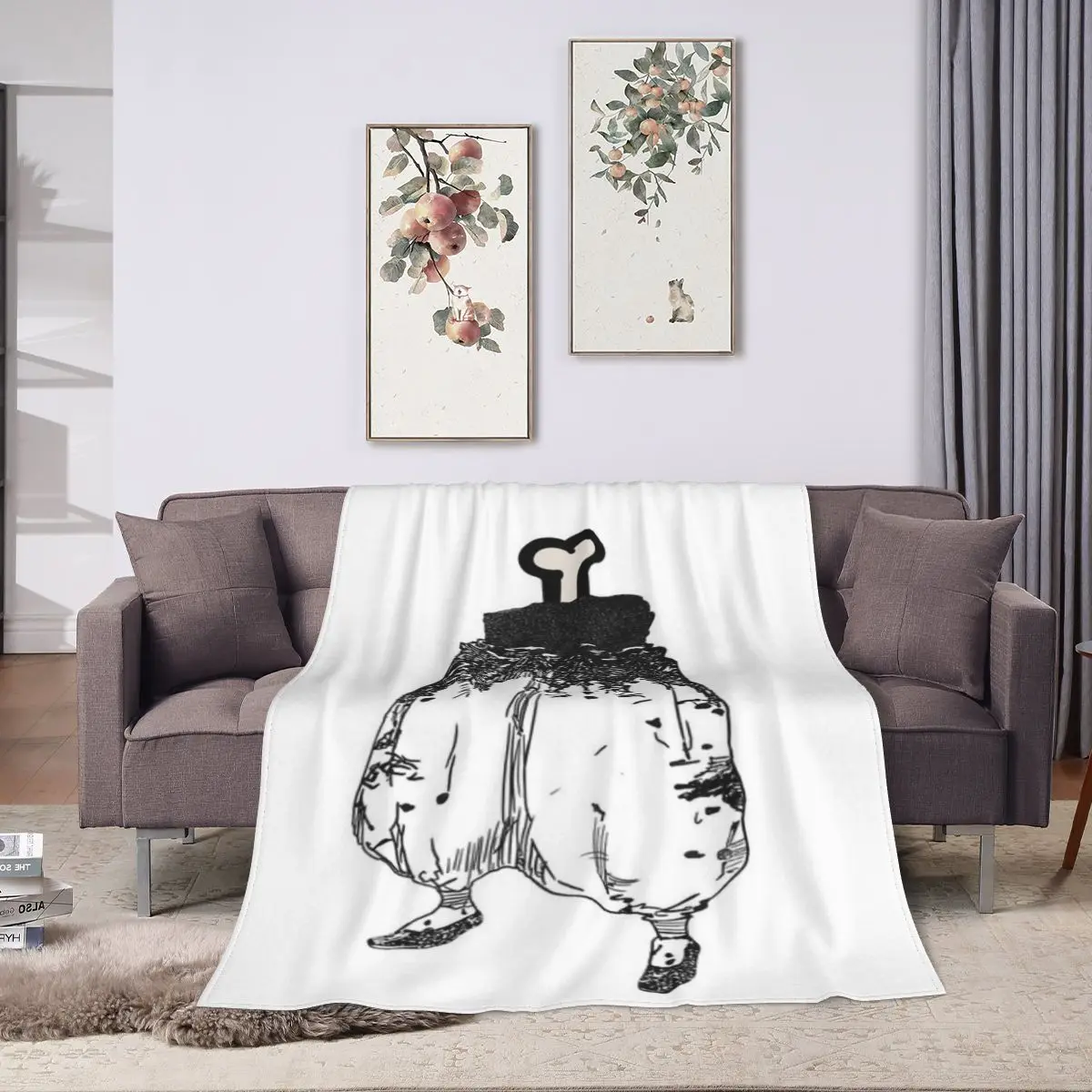 Ультрамягкое Флисовое одеяло Saturo Gojo Leg