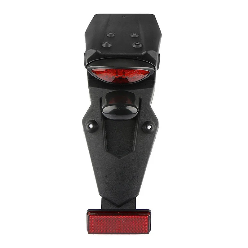 

1pc Motorcycle Brake Llight Mudguard License Plate Lamp Super Bright LED Rear Fender Tail Lamp Motro Universal Parts For Honda