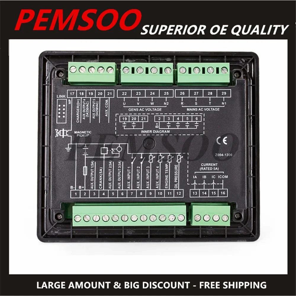 Новый контроллер генераторной установки HGM420 HGM420N 1 шт. совместимый с модулем