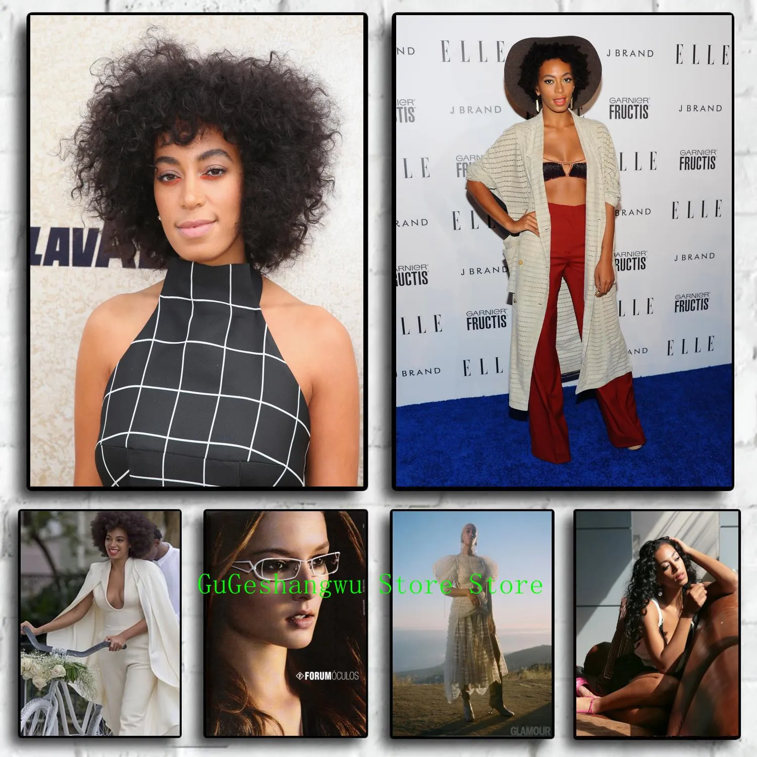

solange Canvas Art Poster and Wall Art Picture Print Modern Family bedroom Decor Posters