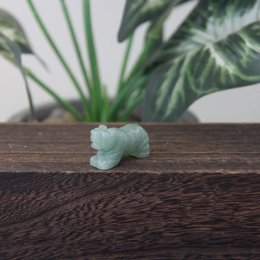 Мини статуэтка тигра из натурального камня