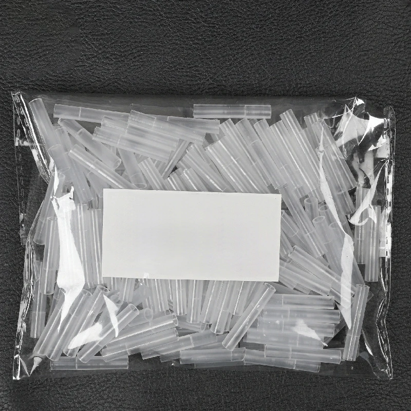 Lollipop Fixed Sleeve Holder DIY Bouquet Stand Connecting Tube Fixation Floral Arrangement Tool 50pcs