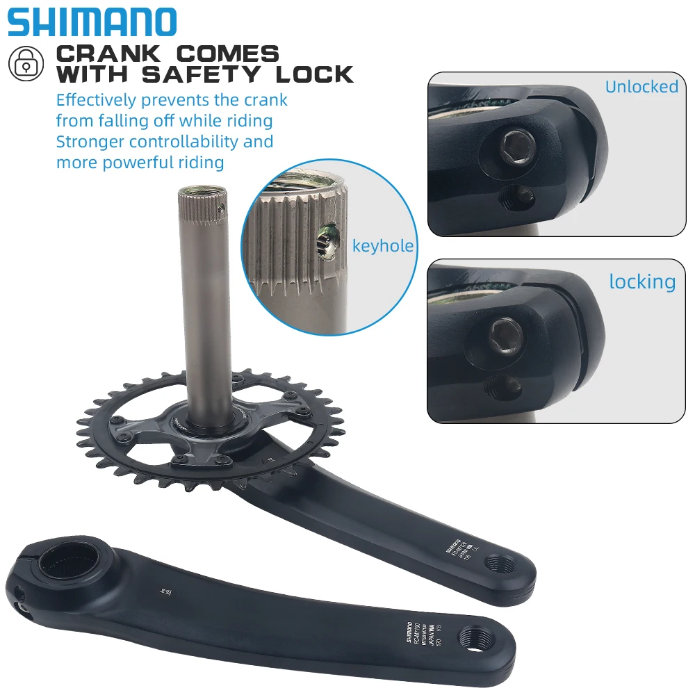 Shimano SLX FC-M7120 кривошипная система 12S MTB Bike 170 мм 34T BB MT800 MT501 MT500 оригинальные детали