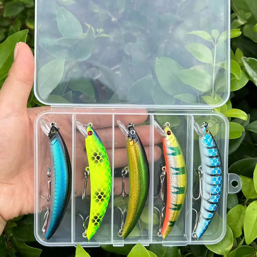 5 шт. рыболовные приманки с острыми крючками