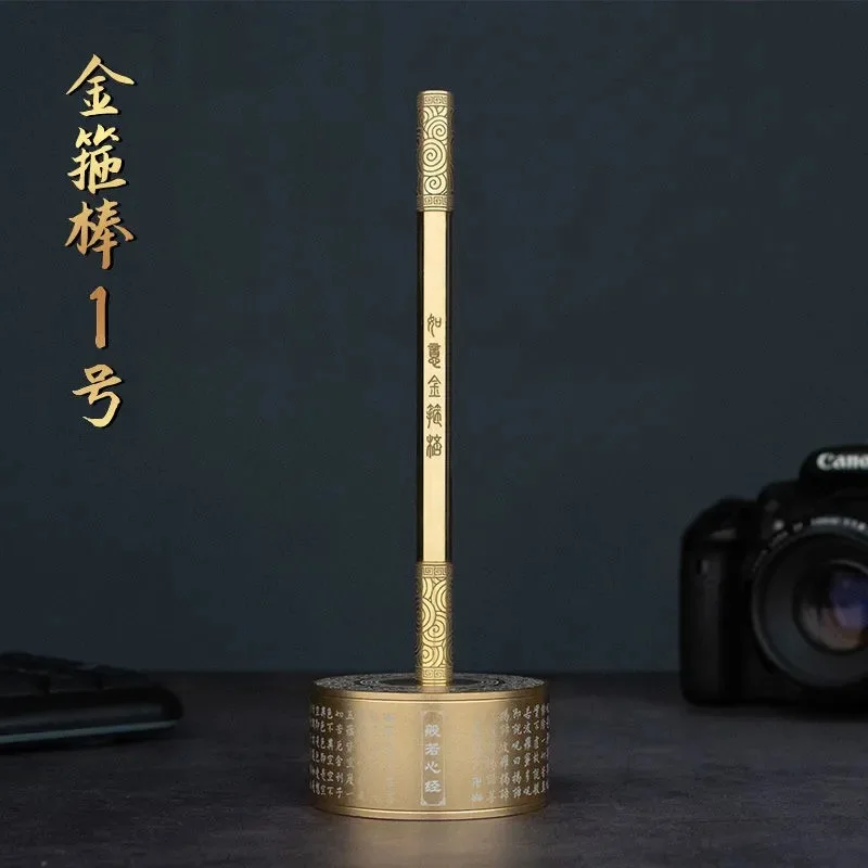 

Золотая Ручка Ruyi из чистой меди, нейтральная латунная ручка, креативная подпись, подпись, ручка для бизнеса, высококлассный магнит в подарок компании