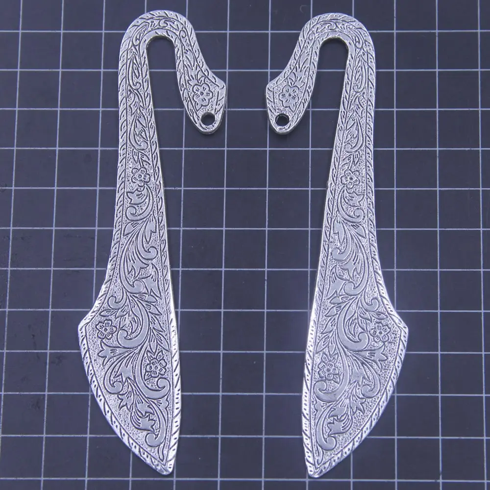 Bookmarks Flower Pattern Marques De Page Reading Mark Retro Book Marker Stationery Supplie Accessories 114mm