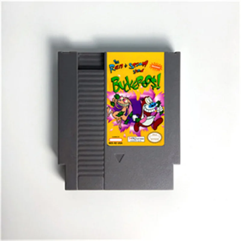 

The Ren & Stimpy Show Cartridge for 72 PINS Game Console