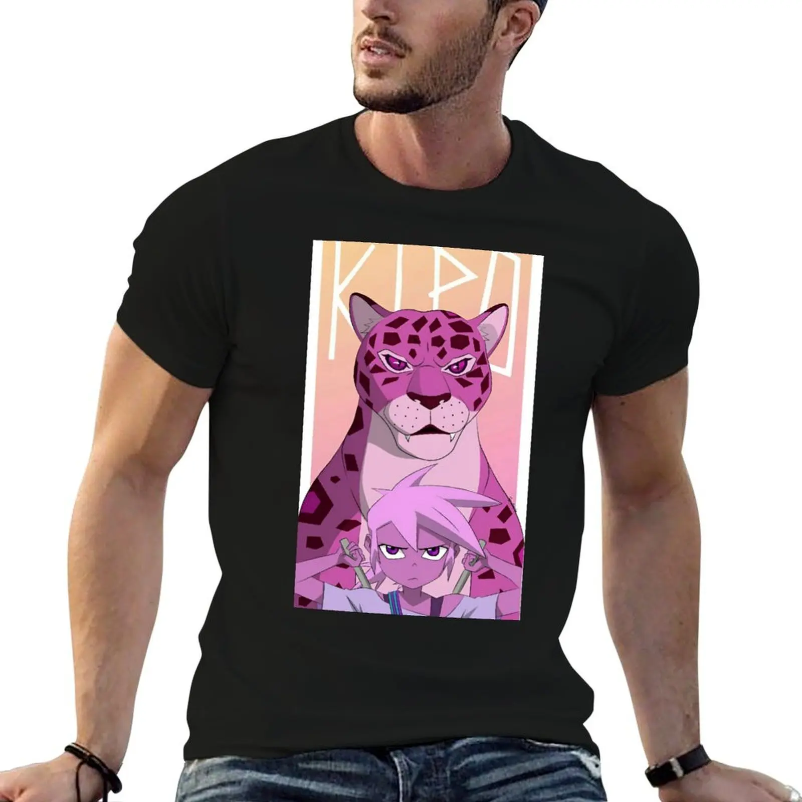 Футболка Kipo таможенный дизайн ваша собственная негабаритная мужская футболка с