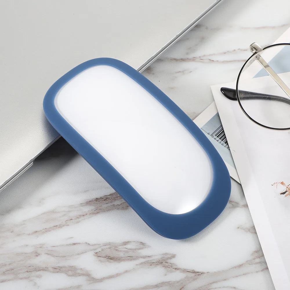 Фото Силиконовый чехол POYATU для Apple Magic Mouse 1 2, защитный чехол, моющийся Пыленепроницаемый Чехол с защитой от падения и царапин №5