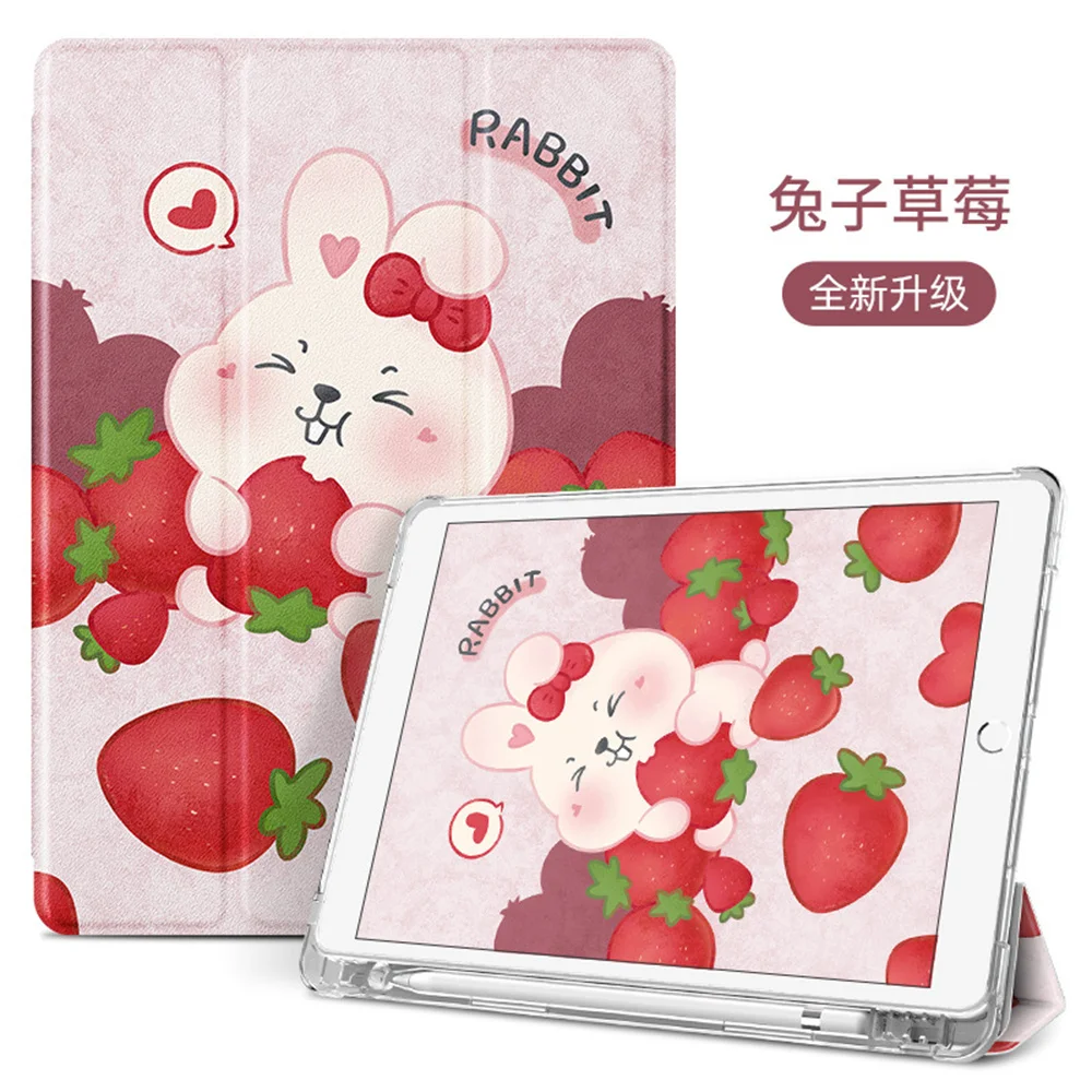 

For iPad Case 2022 Air 5 4 10.9 Pro 10.5 Air 3 2 1 9.7 5th 6th Gen Cover Funda for iPad 10.2 8th 2020 Case with Pencil Holder