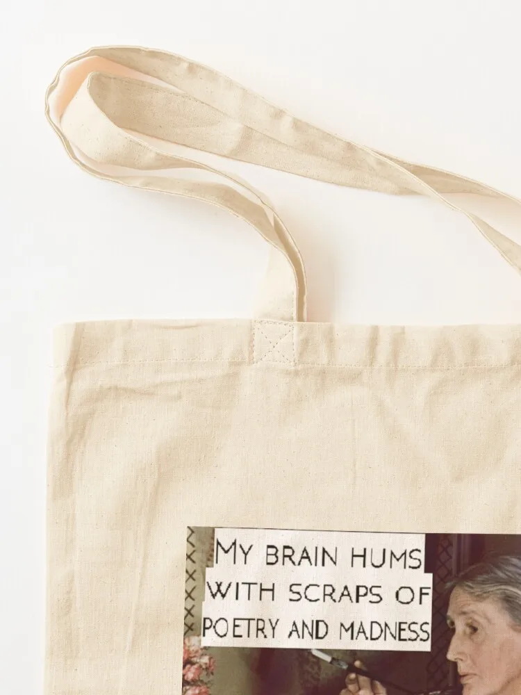 Virginia Woolf - Poetry &amp Madness Tote Bag женская сумка для покупок сумка-тоут на заказ холщовая
