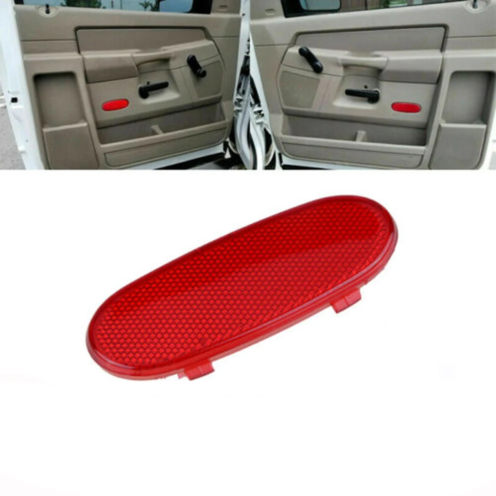 

Door Handle Cover Reflector Cover Outdoor Road Red Replacements 5179299AA