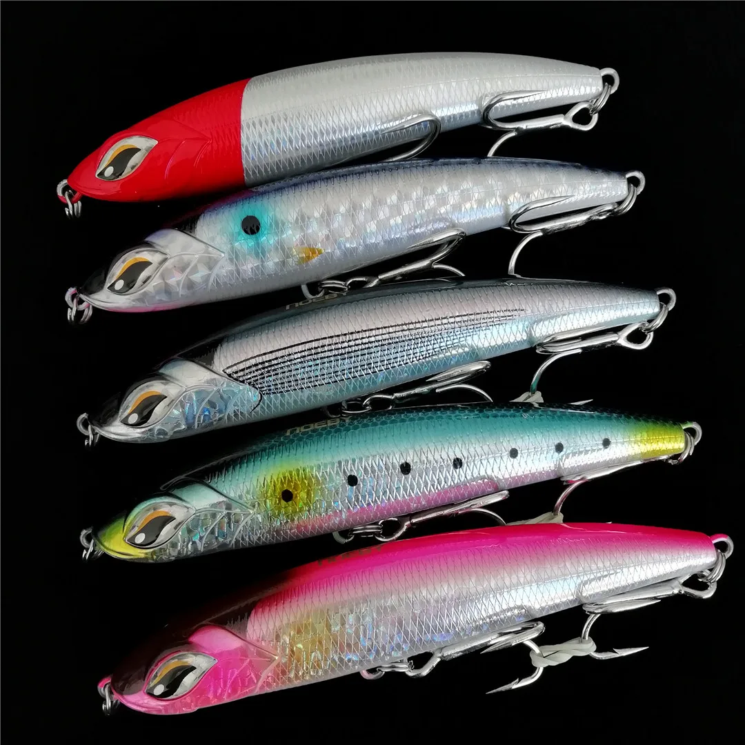 

5pcs Sinking pencil lure stickbaits Fishing baits 15cm 62g Pencil Sinking fishing Artificial Hard Bait