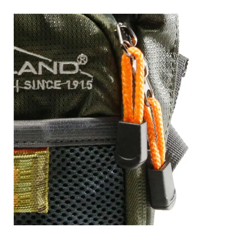 Cortland Fairplay Chest Pack Soft Sided Tackle Bag, Green, 2 Pouch, 663756