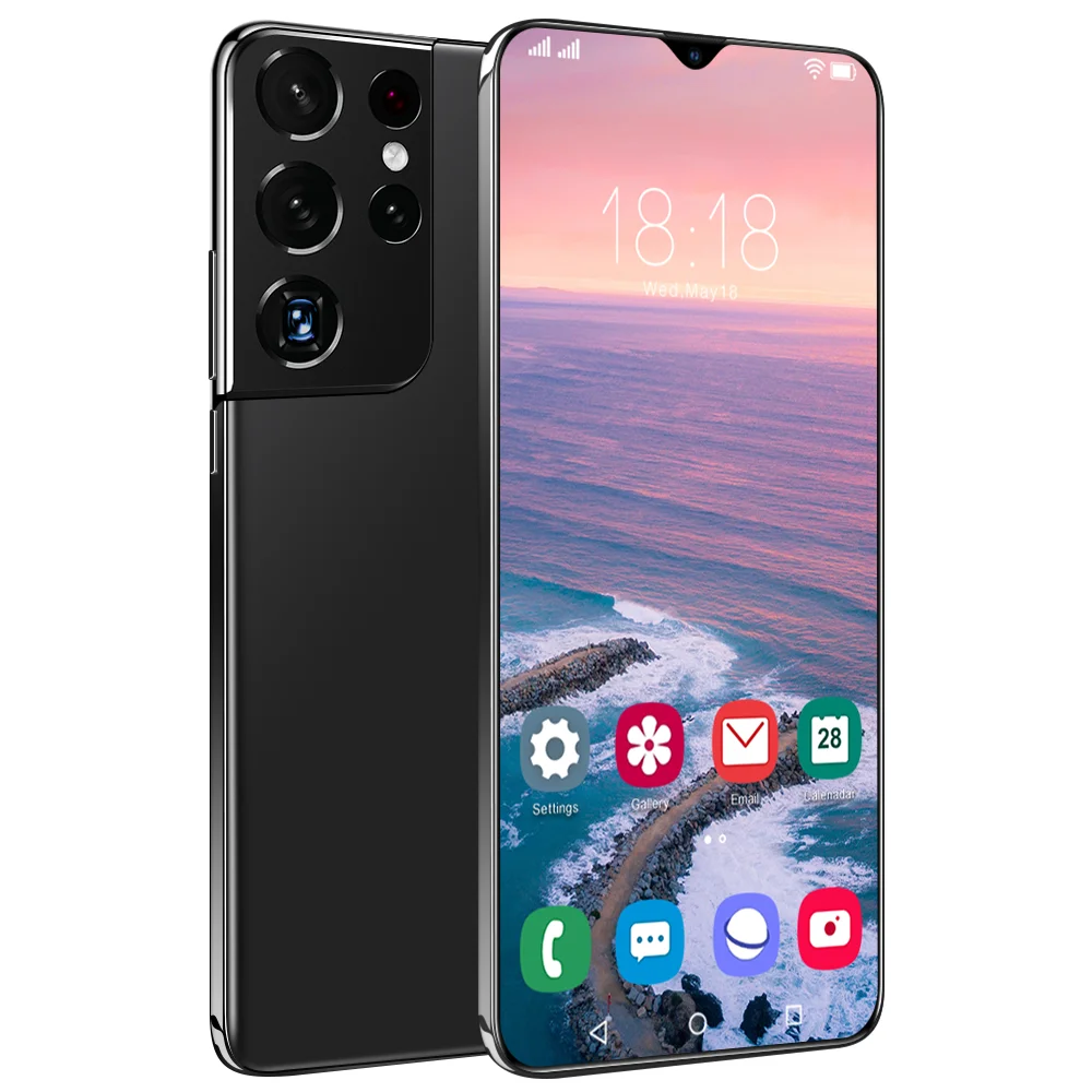 S21 + Ультратонкий чехол для смартфона диагональю 6 7 дюйма искусственная яркость