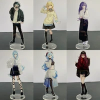 anime genshin impact raiden shogun cosplay acrylic game figure xiao hutao stand model toy desk decoration prop fans collect gift