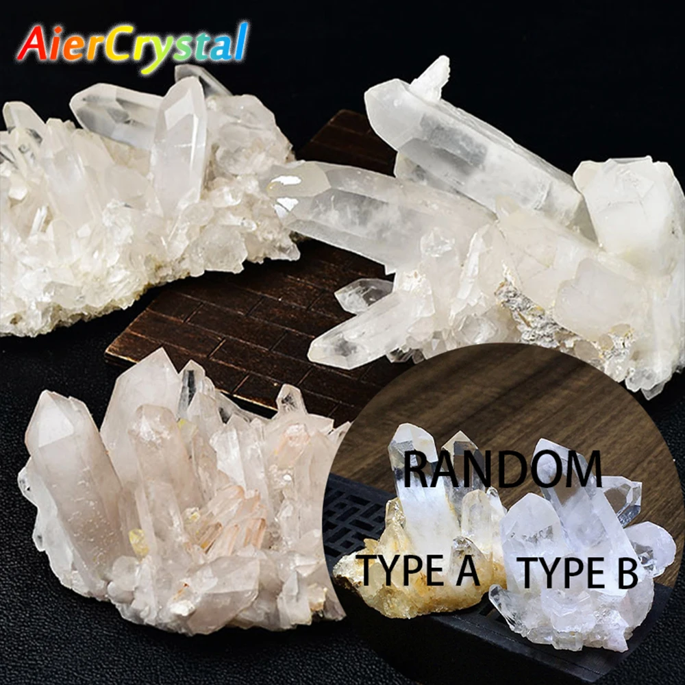 

Natural White Crystal Cluster Geode Irregular White Quartz Stone Point Wand Energy Healing Mineral Rock Specimen Room Decor