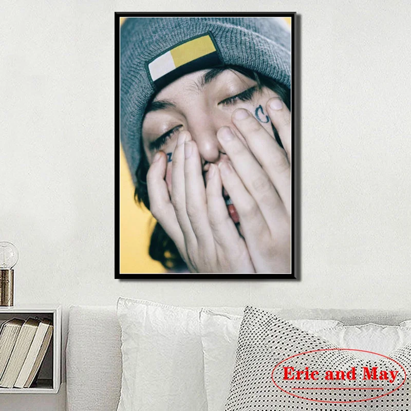

Rap Lil Xan Hip Hop Music Star Singer Rapper Posters And Prints Canvas Painting Art Wall Pictures Aesthetic Room Decor Plakat