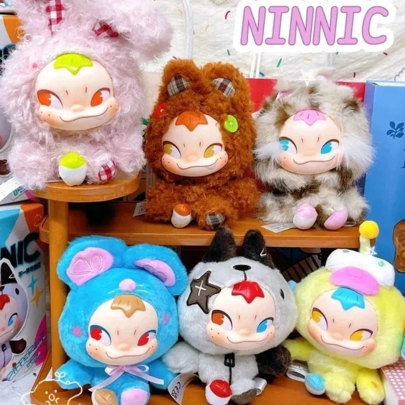 Фото Коллекционная игрушка-подвеска Ninnic Different Us Series: Милая виниловая плюшевая фигурка, модный коллекционный сувенир, подарок для девочки №4