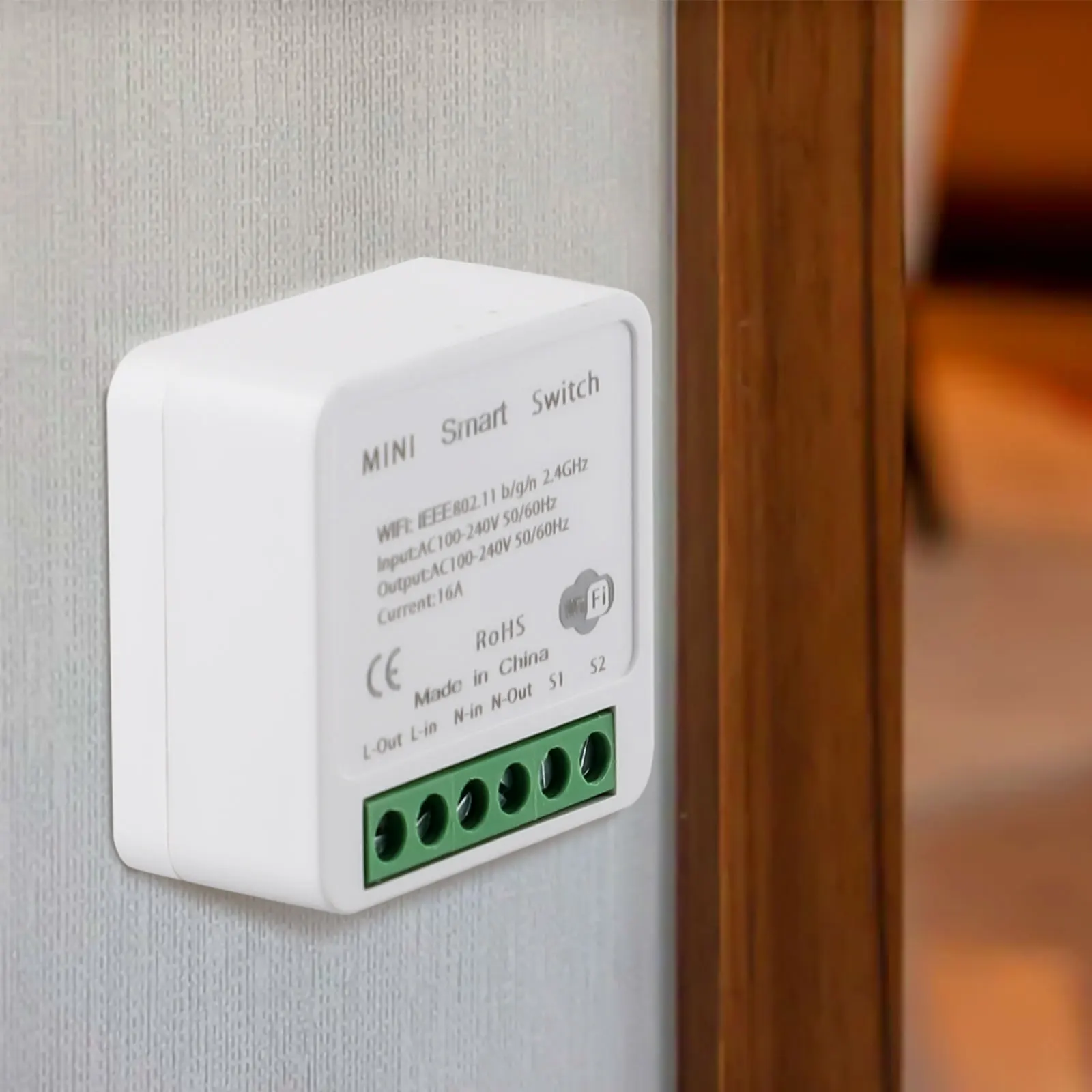 Умный переключатель с поддержкой Wi-Fi функция таймера концентратор не требуется