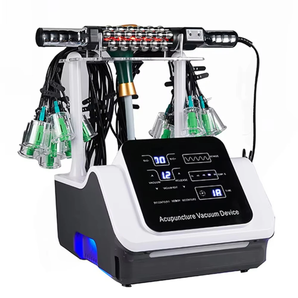 Электрическое акупунктурное вакуумное терапевтическое устройство 3 в 1