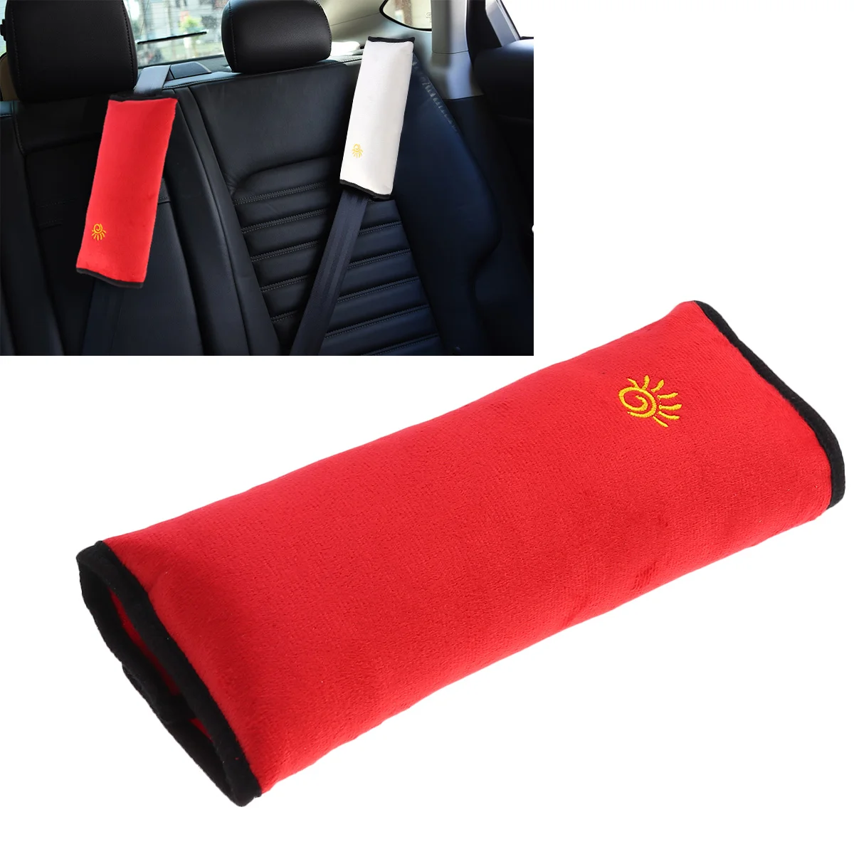 

2 PCS Baby Car Auto Safety Seat Belt Harness Shoulder Pad Cover Children Protection Car Covers Car Cushion Car accessories