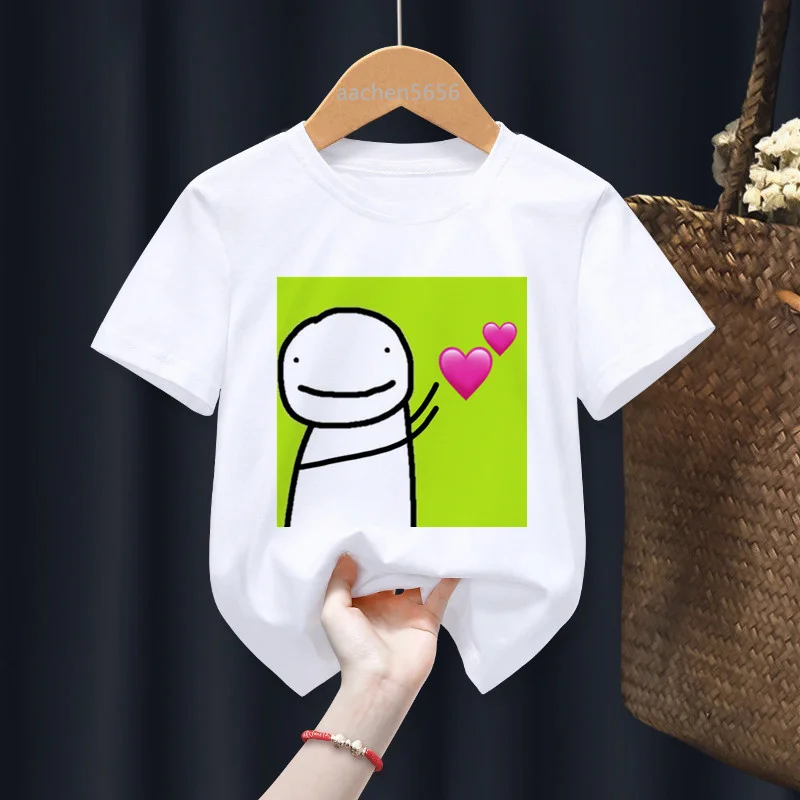 

Новинка 2022, Забавные футболки Smp мечты для мальчиков и девочек, детский Подарочный Аниме подарок для маленького малыша, одежда в стиле Харад...