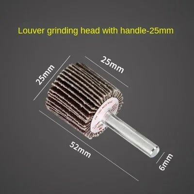 

Шлифовальный диск 16-80 мм, шлифовальная наждачная бумага с зернистостью 80/120, Шлифовальная головка, заусенцы, 6 мм хвостовик, вращающийся инструмент, абразивная полировка, переносная шлифовальная машина