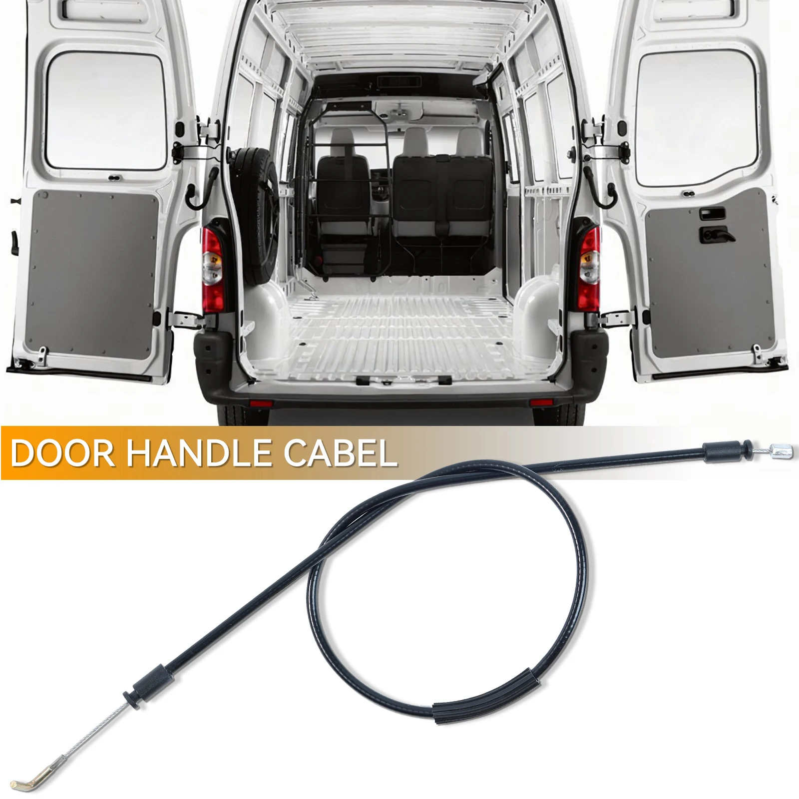 Кабель замка внешней защелки задней двери для Renault Master Vauxhall Movano Nissan NV400 замок