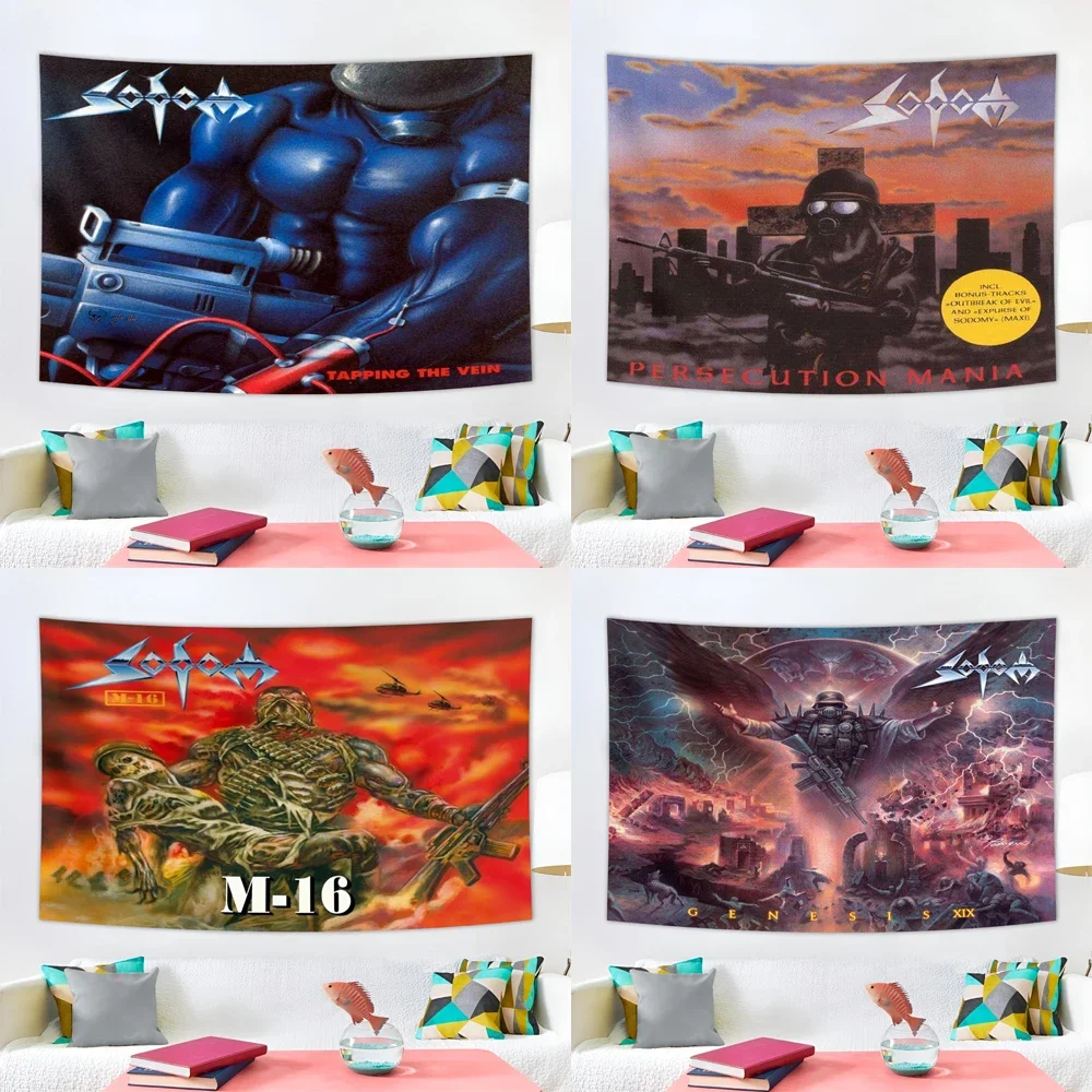 3x5ft немецкий рок-группа гобелен музыкальная певица код красные обложки альбома