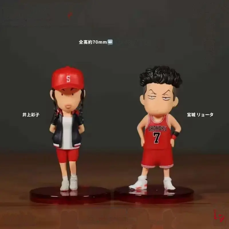 

Фигурка SLAM DUNK, сакураги, ханамичи, Хисаси, мицуй, рукава, каэд, 7 см, из ПВХ, милая коллекция, Аниме фигурки, Подарочная игрушка для мальчиков