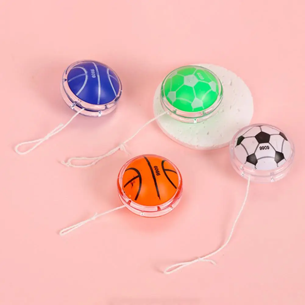 

Yoyo Spinning Toy Colorful Professional Yoyo Toys for Kids 2 Pack Plastic Spinning Balls with Auto String for Beginners