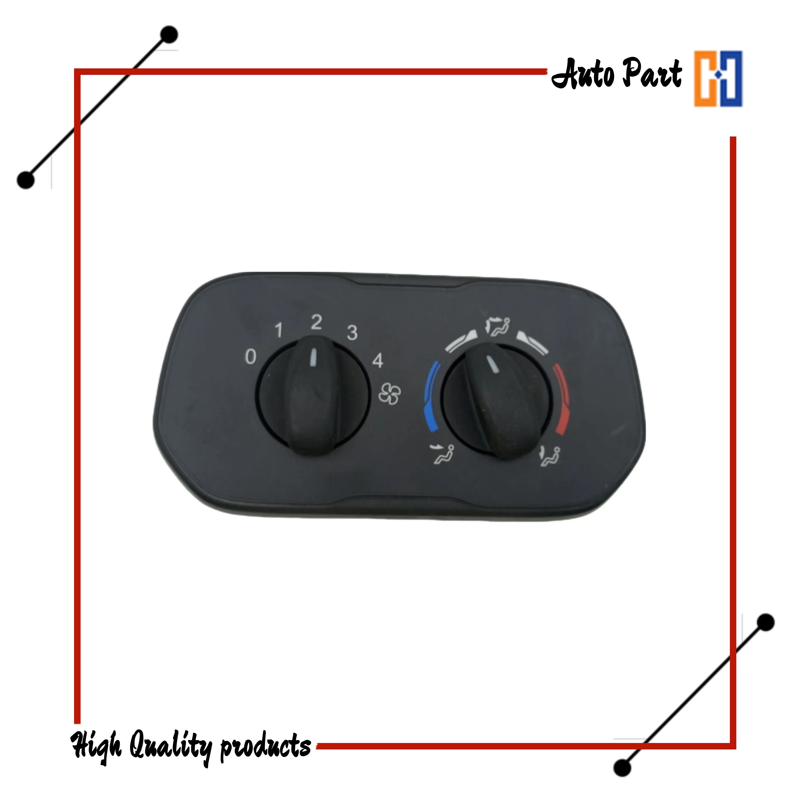 BK3T19980AF BK3Z19980B Автозапчасти переключателя кондиционера для Ford Transit TTH 2015- BK3T-19980AF