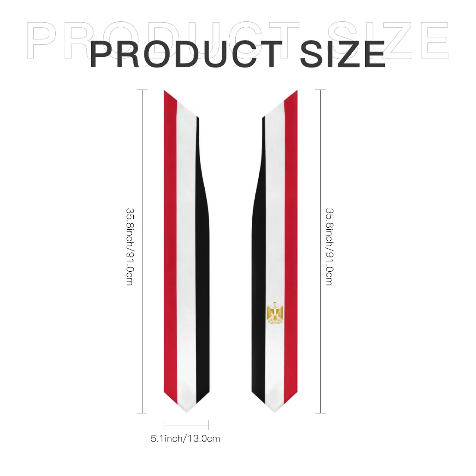 Выпускной палантин с флагом Египта 2025 года шаль-пояс чести для изучения доски